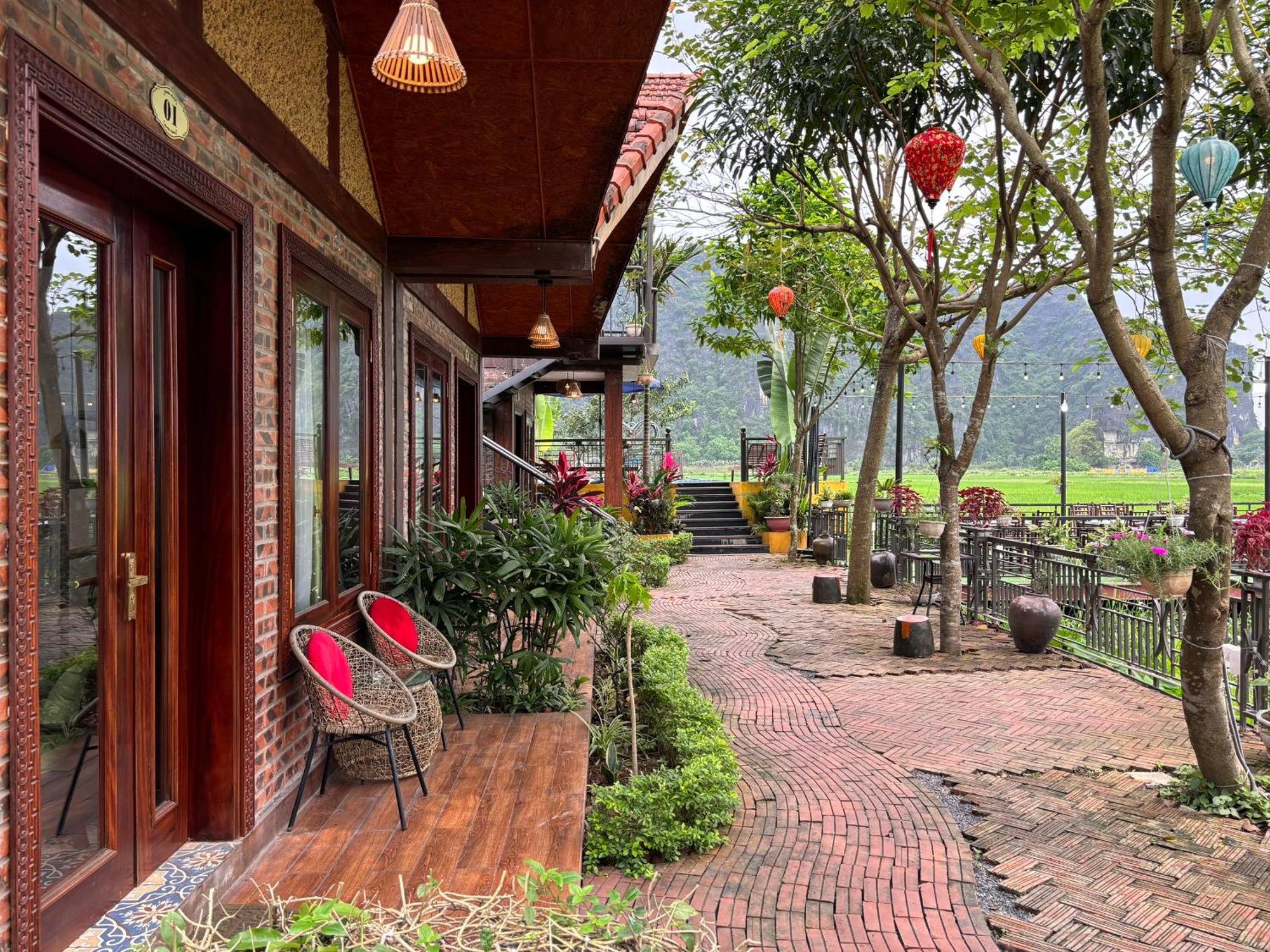 Apartamento Papaya Bungalow & Rice Fields Ninh Binh Exterior foto