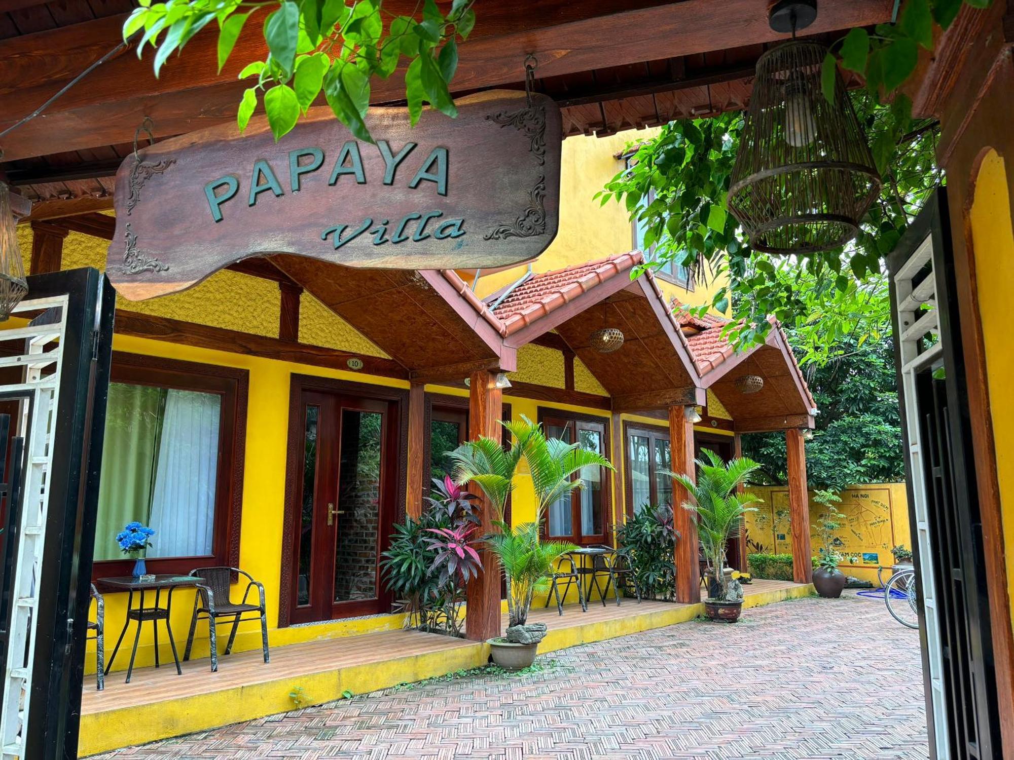 Apartamento Papaya Bungalow & Rice Fields Ninh Binh Exterior foto