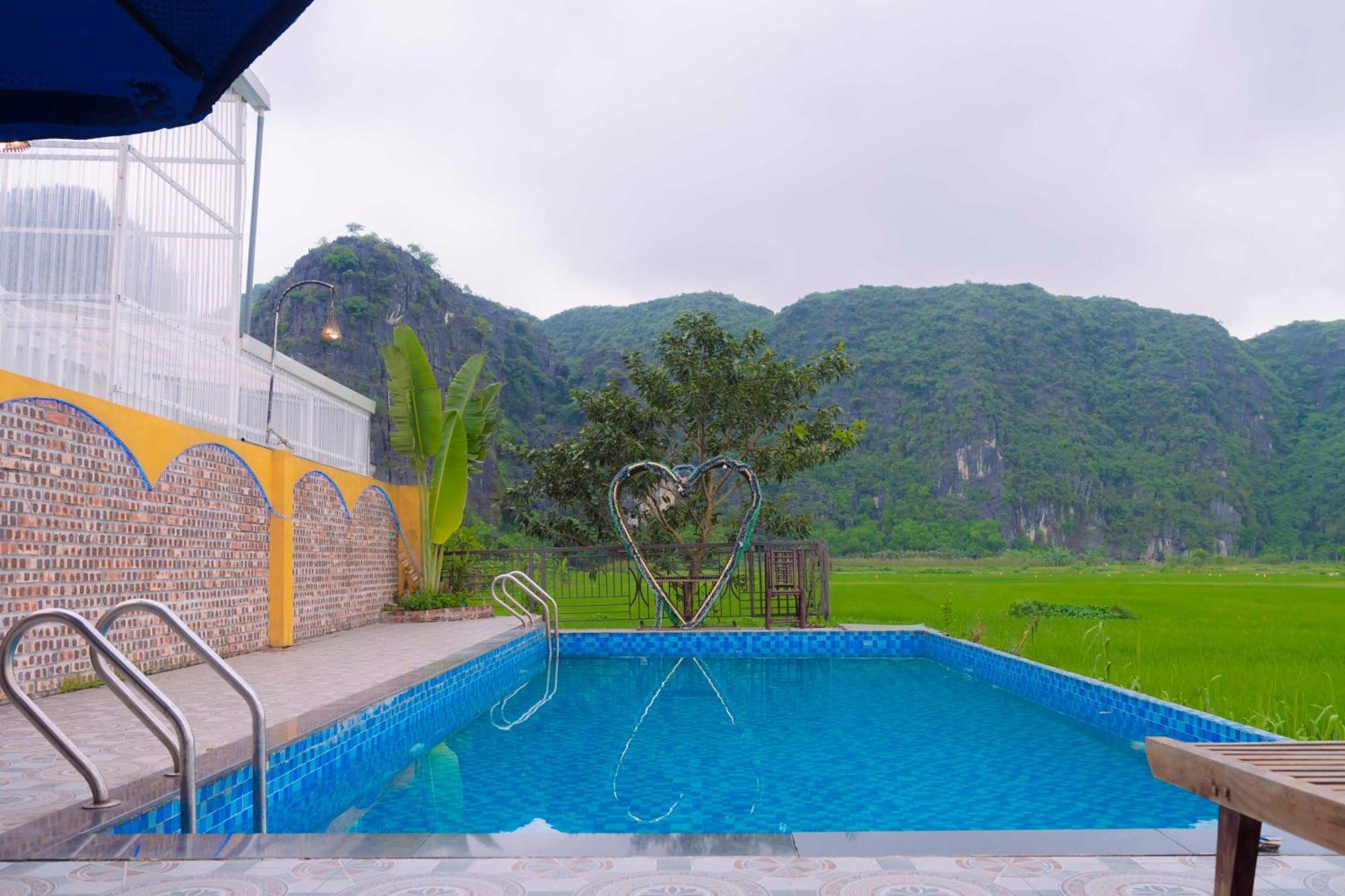 Apartamento Papaya Bungalow & Rice Fields Ninh Binh Exterior foto