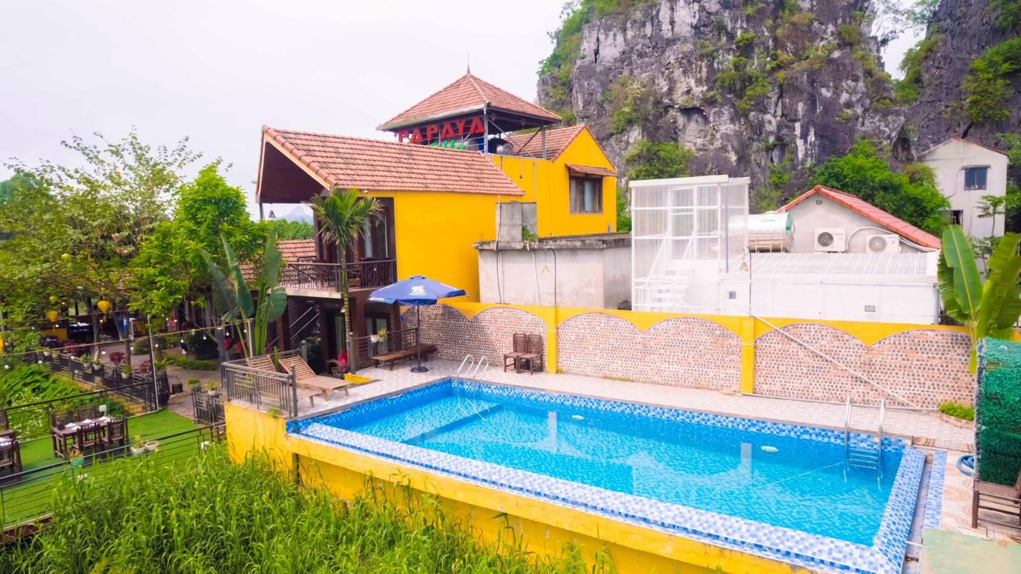 Apartamento Papaya Bungalow & Rice Fields Ninh Binh Exterior foto